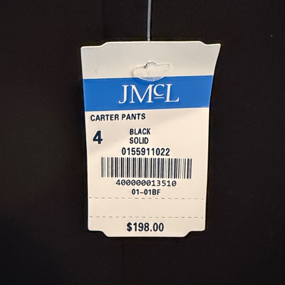 NWT J McLaughlin Carter Pants In Black - Picture 9 of 14